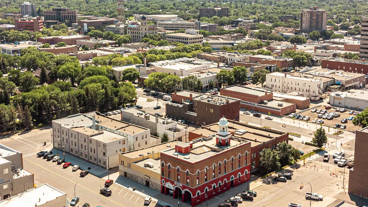 Lethbridge downtown office